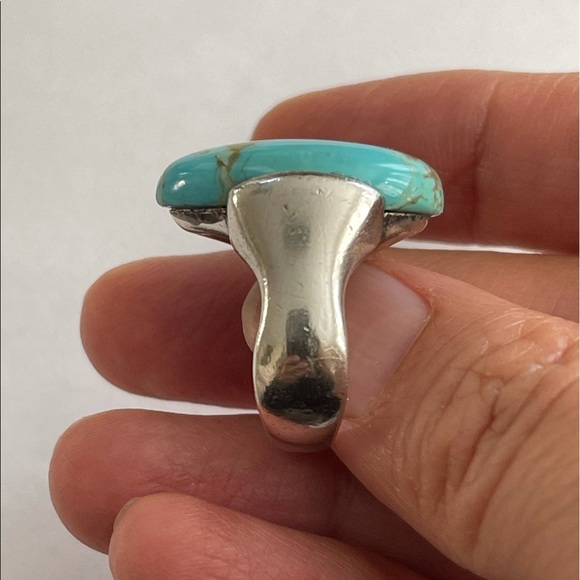 Studio BARSE turquoise sterling silver ring - Picture 7 of 9